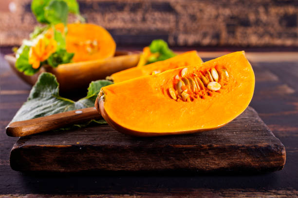 istock Pumpkins on the table. Autumnal Background. 2171454130