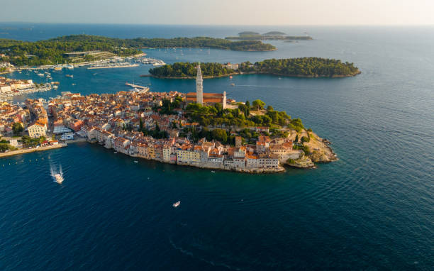 istock Explore Rovinj's sunset beauty, where historic charm meets vibrant coastal allure 2171454724