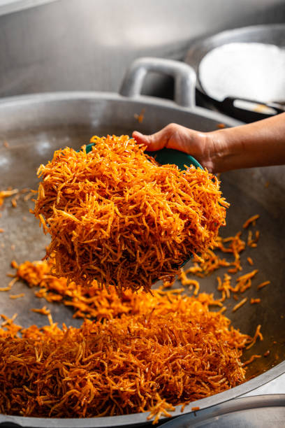 istock Dried potato or potato mustofa 2171455639