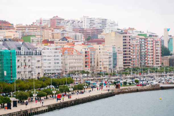 Puertochico area in Santander, Cantabria, Spain