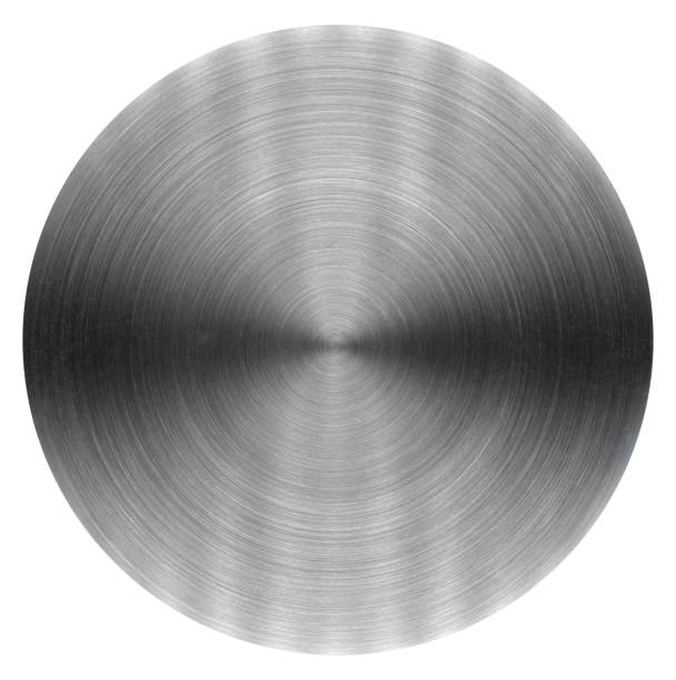 istock grey brushed steel metal disc isolated over white 2171466213