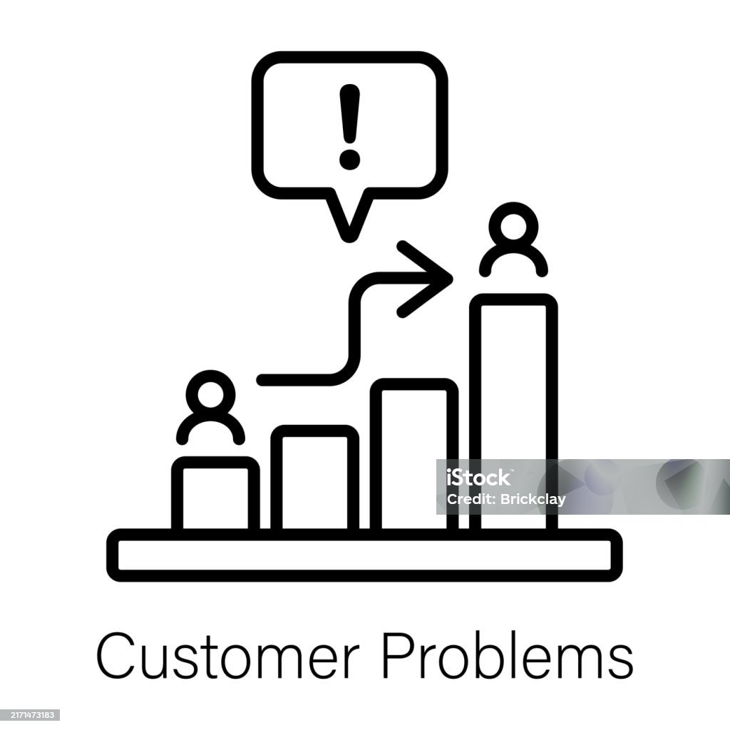 Customer Problems Stock Illustration - Download Image Now - Analyzing ...