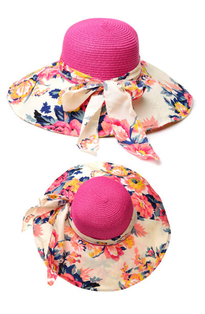 istock Beautiful summer woman hat with flower 2171495693