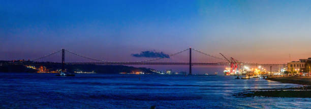 istock Panorama Sunset of Lisbon 2171506886