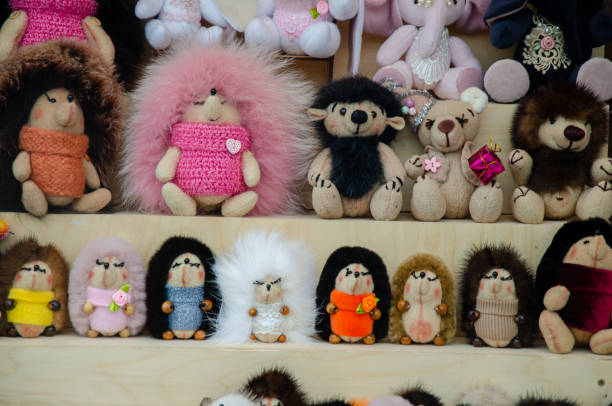istock Handmade soft and decorative toys 2171513951