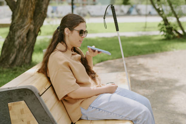 Young Woman Speaking on Phone