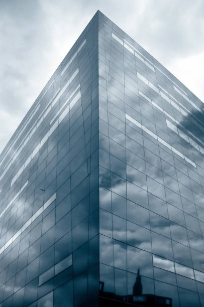 istock Corner of modern office building. 2171514149