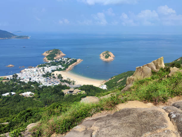 istock Panoramic view from the Dragon's Back, Hong Kong island 2171515876