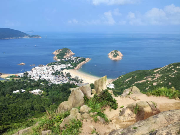 istock Panoramic view from the Dragon's Back, Hong Kong island 2171515947