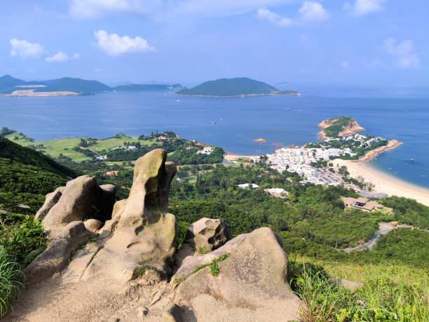 istock Panoramic view from the Dragon's Back, Hong Kong island 2171516171