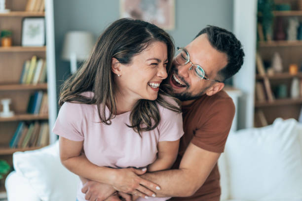 istock Happy couple at home 2171523652