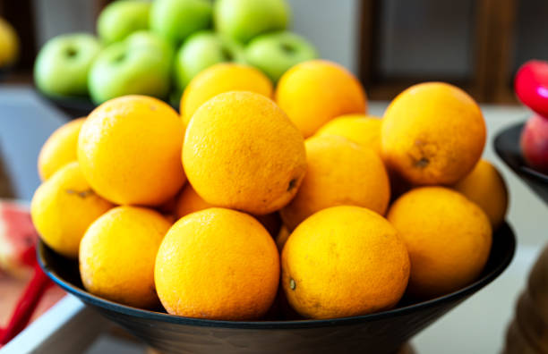 istock Oranges on a plate. All inclusive food concept. 2171524899