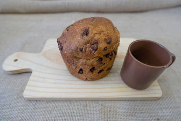 istock Traditional chocolate panettone known as chocottone 2171525700