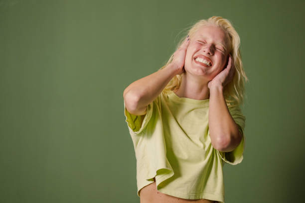 istock Joyful Young Woman Sings Solo 2171532644