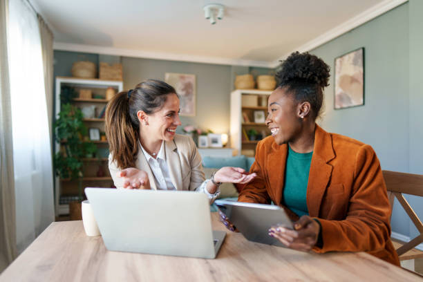 istock Remote Collaboration Between Diverse Businesswomen 2171532816