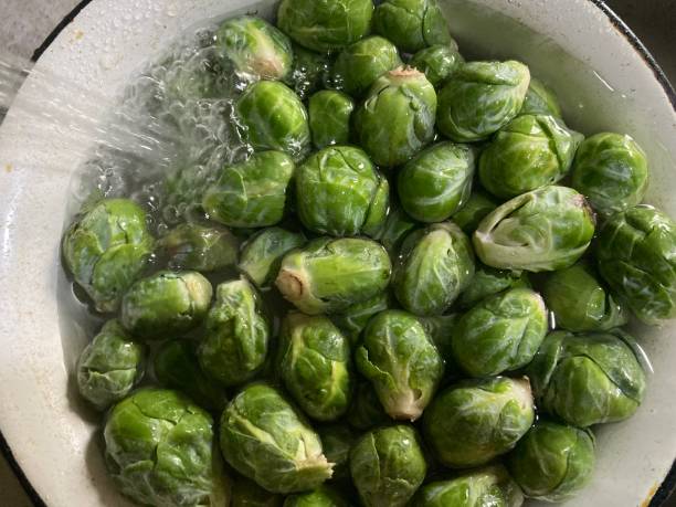 istock Cooking boiled and roasted brussels sprouts 2171533069