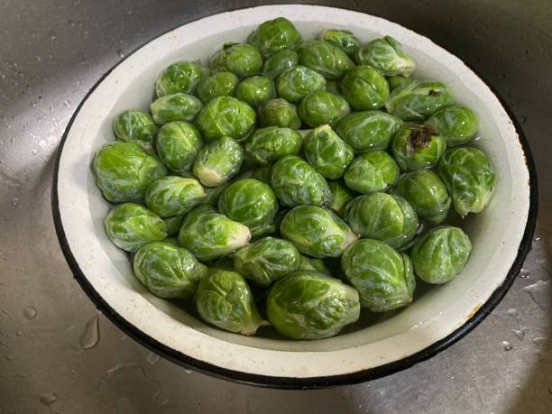 istock Cooking boiled and roasted brussels sprouts 2171533081