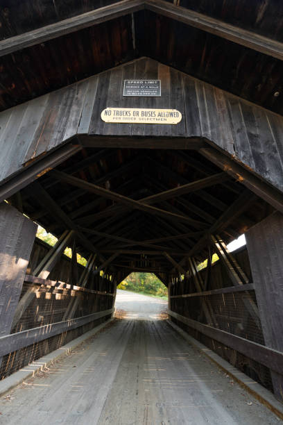 istock Emily Gold haunted covered bridge in Stowe, Vermont 2171533524