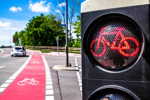 istock typical  bike lane in germany 2171535057