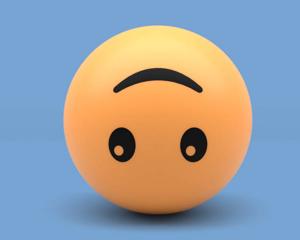 istock emoji face as three-dimensional emoticon - 3D Illustration 2171536655