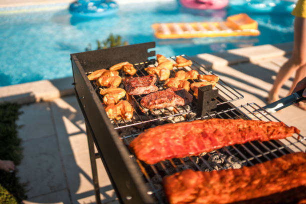 istock Sizzling Meat on the Grill by Hispanic Chef 2171605516