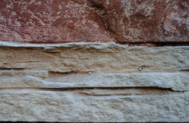 A closeup of decorative stone. Abstract natural stone pattern