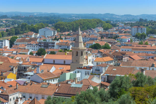 istock Cityscape Tomar with St. John Baptist Church 2171609364
