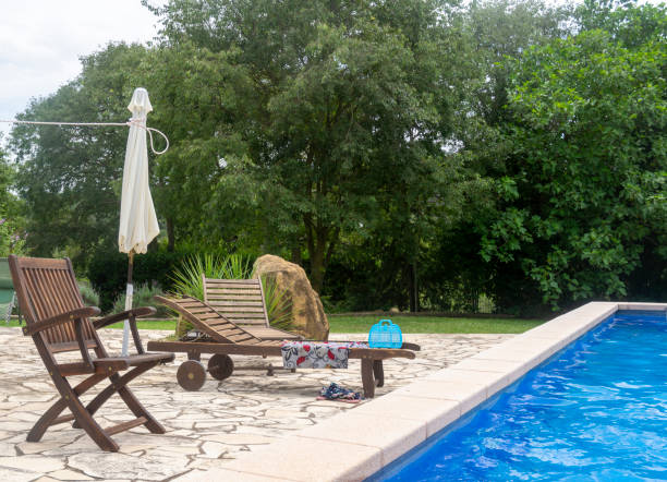 istock Garden with swimming pool 2171609382