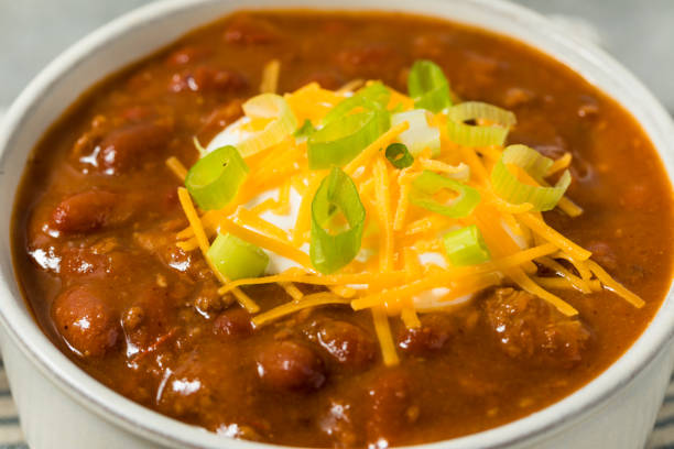 istock Mexican Homemade Beef Chili Con Carne 2171609435