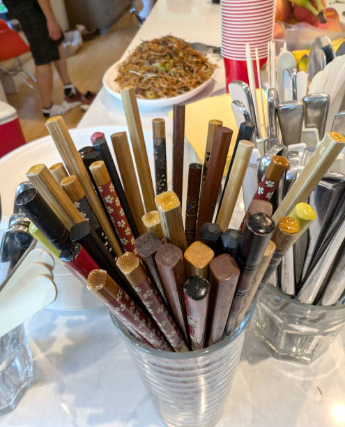Chopsticks in a Canadian Home