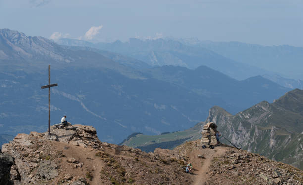istock View in the swiss alps 2171619426