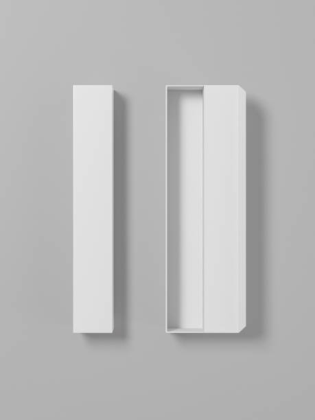 istock Top view of tall box mockup 2171641905
