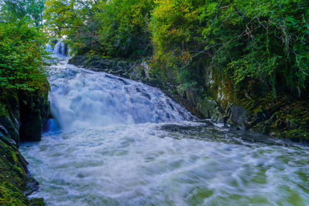 istock Swallow Falls Waterfall, in Snowdonia National Park 2171656706