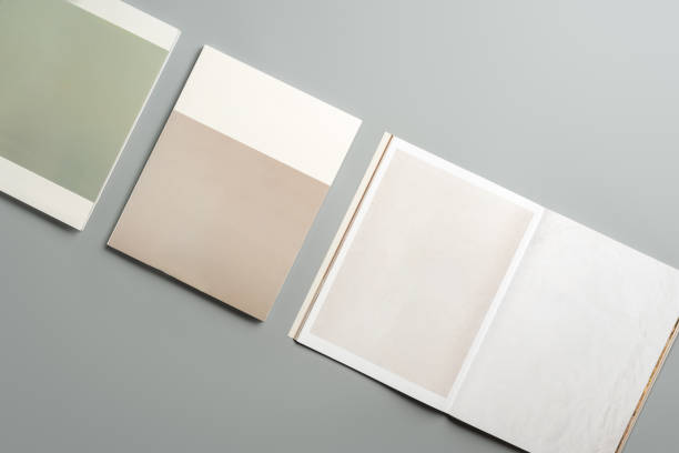 istock Collection of Color Swatches Displayed on Gray Surface During Interior Design Project 2171657222