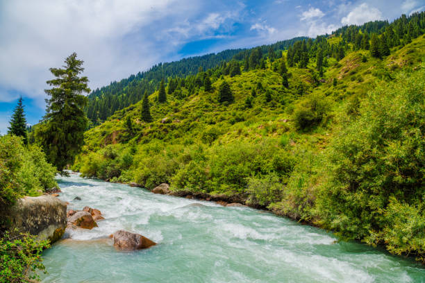 istock bad weather mountain river landscape 2171658102