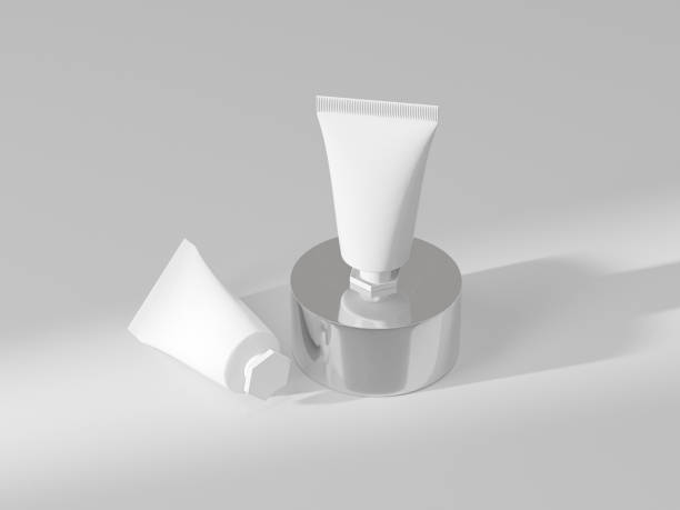 istock Small Cosmetic plastic tube mockup 2171658230