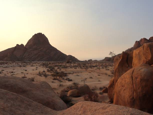 istock African landscape at sunset 2171659446