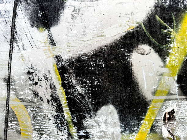 Grunge Revival: Evocative Textural Harmony in Old Poster-Inspired Backgrounds