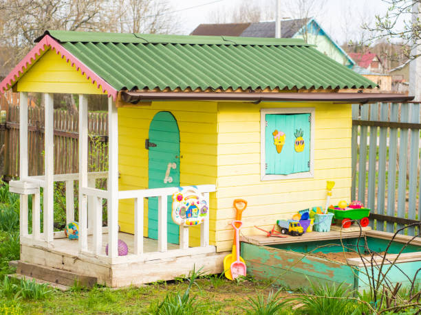 children's playhouse on the site