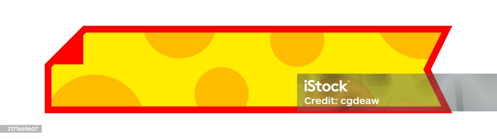 Yellow Label Vector Label Frame Simple Yellow Label Tag Rectangular For Text Frame Stock ...