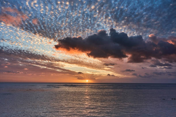 istock Beautiful sunset over the ocean 2171673679