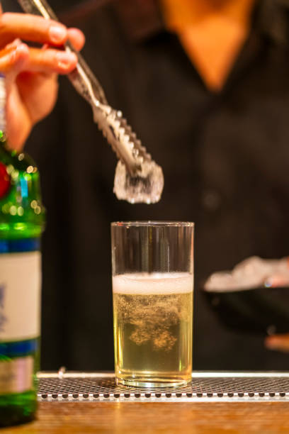 istock Close up of bartender hands preparing a  non alcocholic cocktails 2171679448