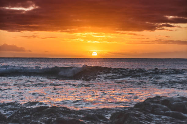 istock Beautiful sunset over the ocean 2171682488