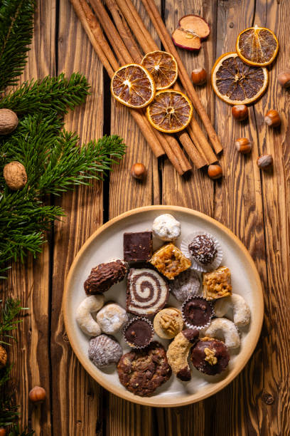 istock Various types of typical Czech christmas cookies 2171688527