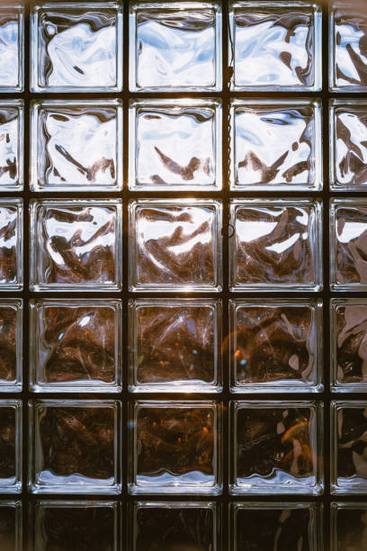 istock Glass block window frame, close up interior shot, no people 2171691974