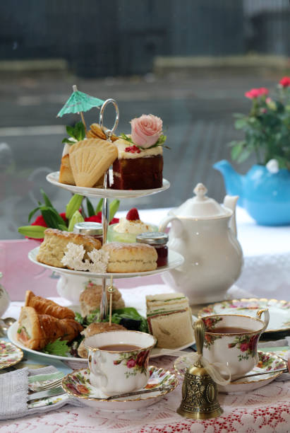 istock Traditional English Afternoon Tea room 2171696504