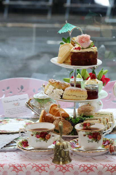 istock Traditional English Afternoon Tea room 2171696891