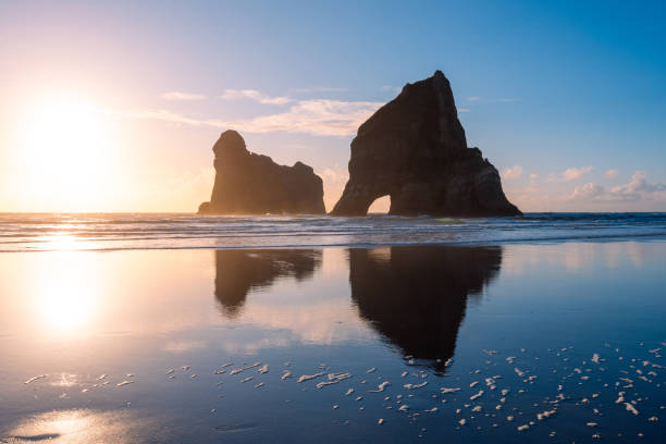 istock The reflection of Wharariki 2171700396