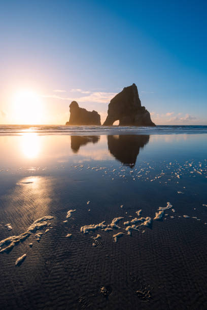 istock The reflection of Wharariki 2171700397