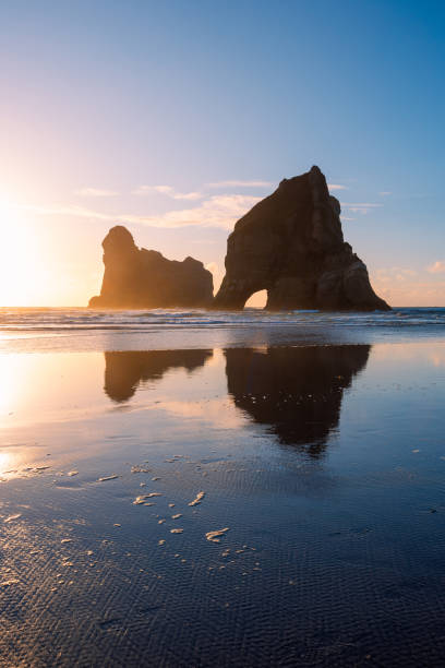istock The reflection of Wharariki 2171700446